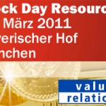 Stock Day Resources Munich am 21. März 2011